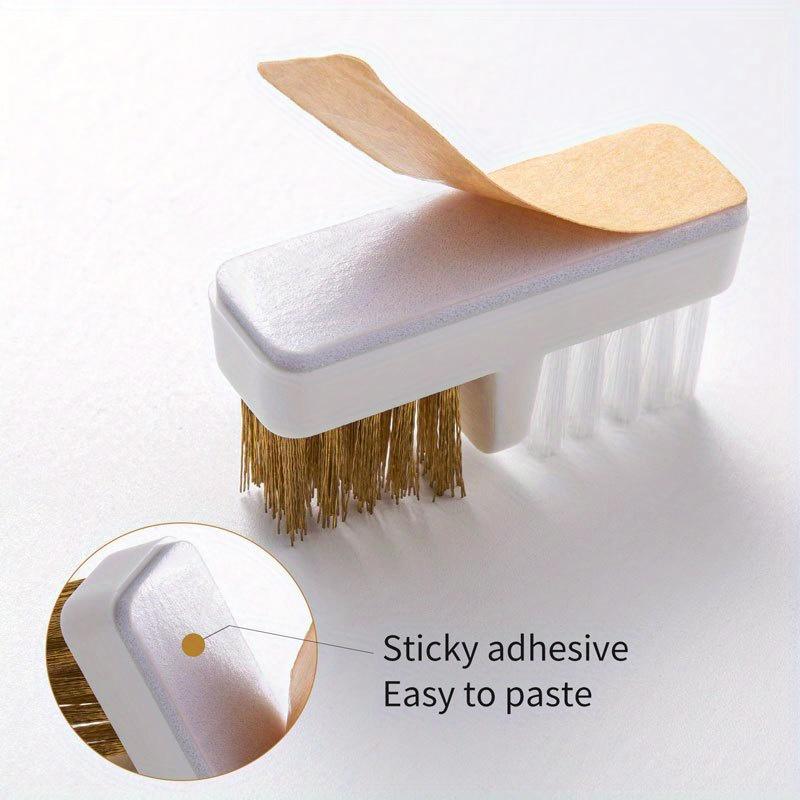1pc Nail Polish Head Cleaning Brush Electric Nail Drill Cleaning Brush with Dust Box Portable Nail Clipper Cleaner Copper Wire Brush Cleaning Tool