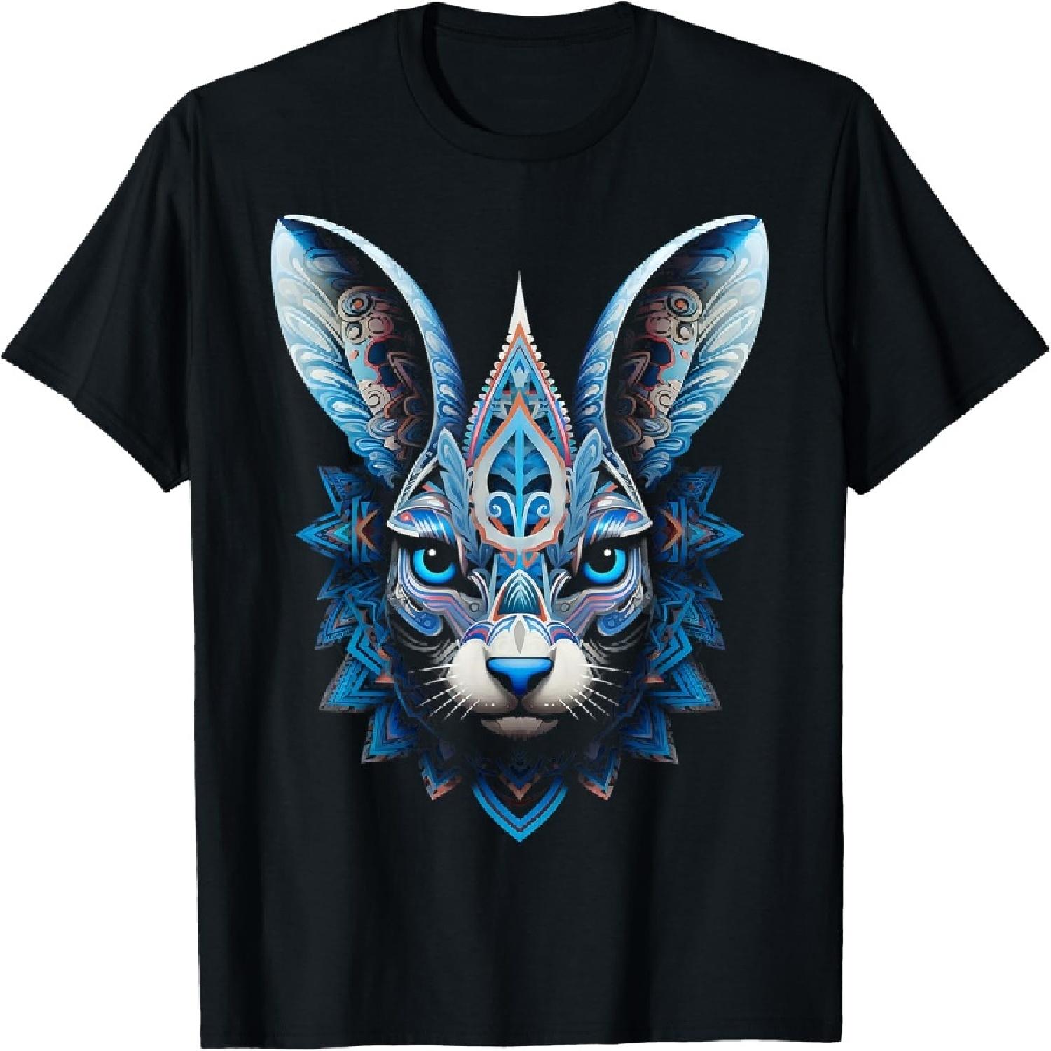 Кролик Животное Зоопарк Искусство Кролик Футболка S