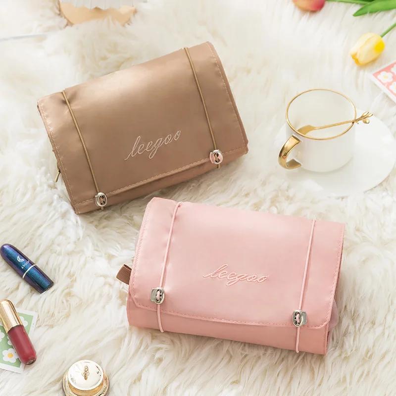 Hanging Cosmetic Storage Bags Women Makeup Bag Toiletries Organizer Storage Bags Waterproof Organizer Travel Beauty Wash Pouch