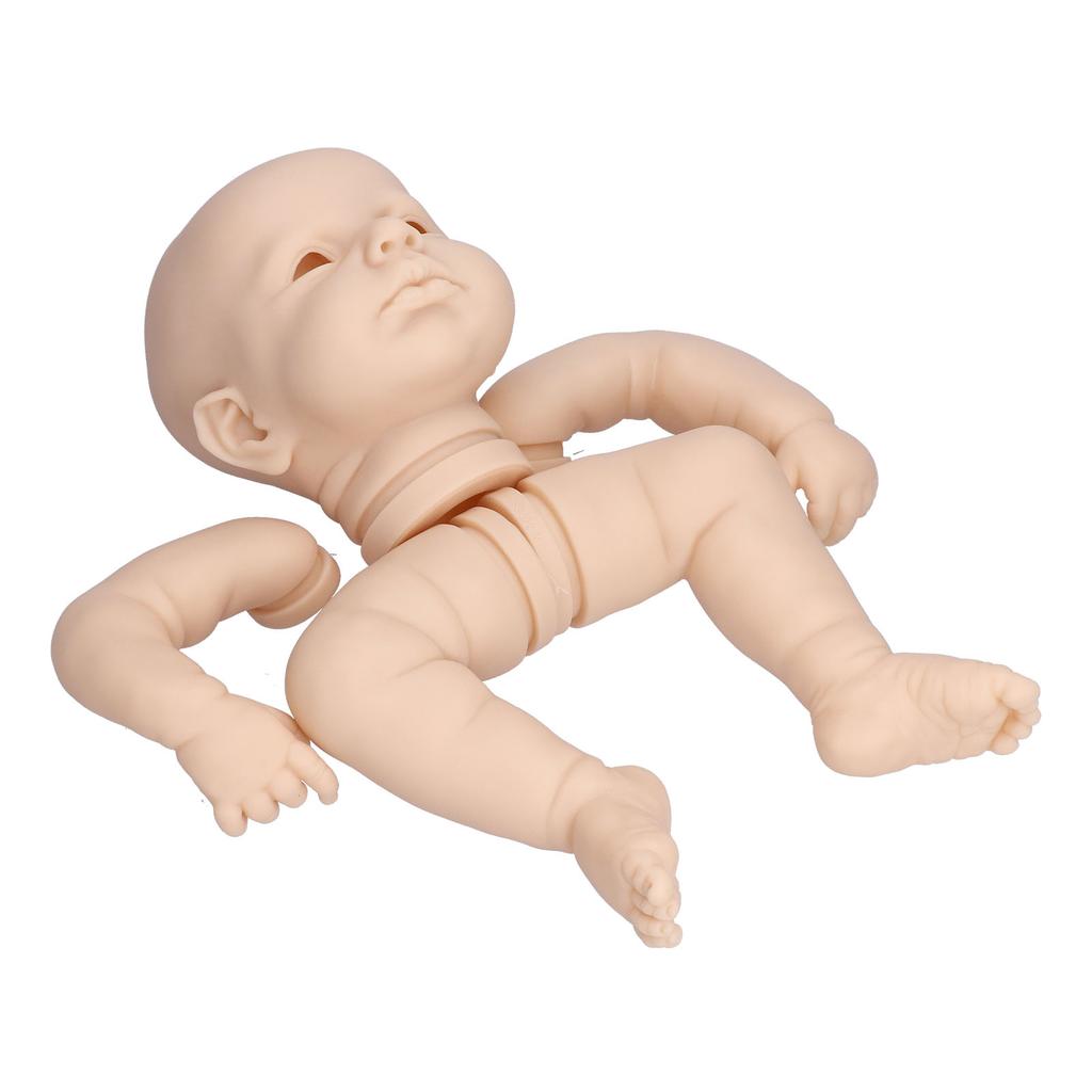 20Inch Reborn Doll Kit Lifelike Soft Touch Vinyl Reborn Baby Doll Kit with Cloth Body