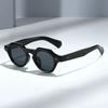 New Fashion Small Polygon Square Sunglasses Women Retro Rivets Shades UV400 Men Red Blue Sun Glasses