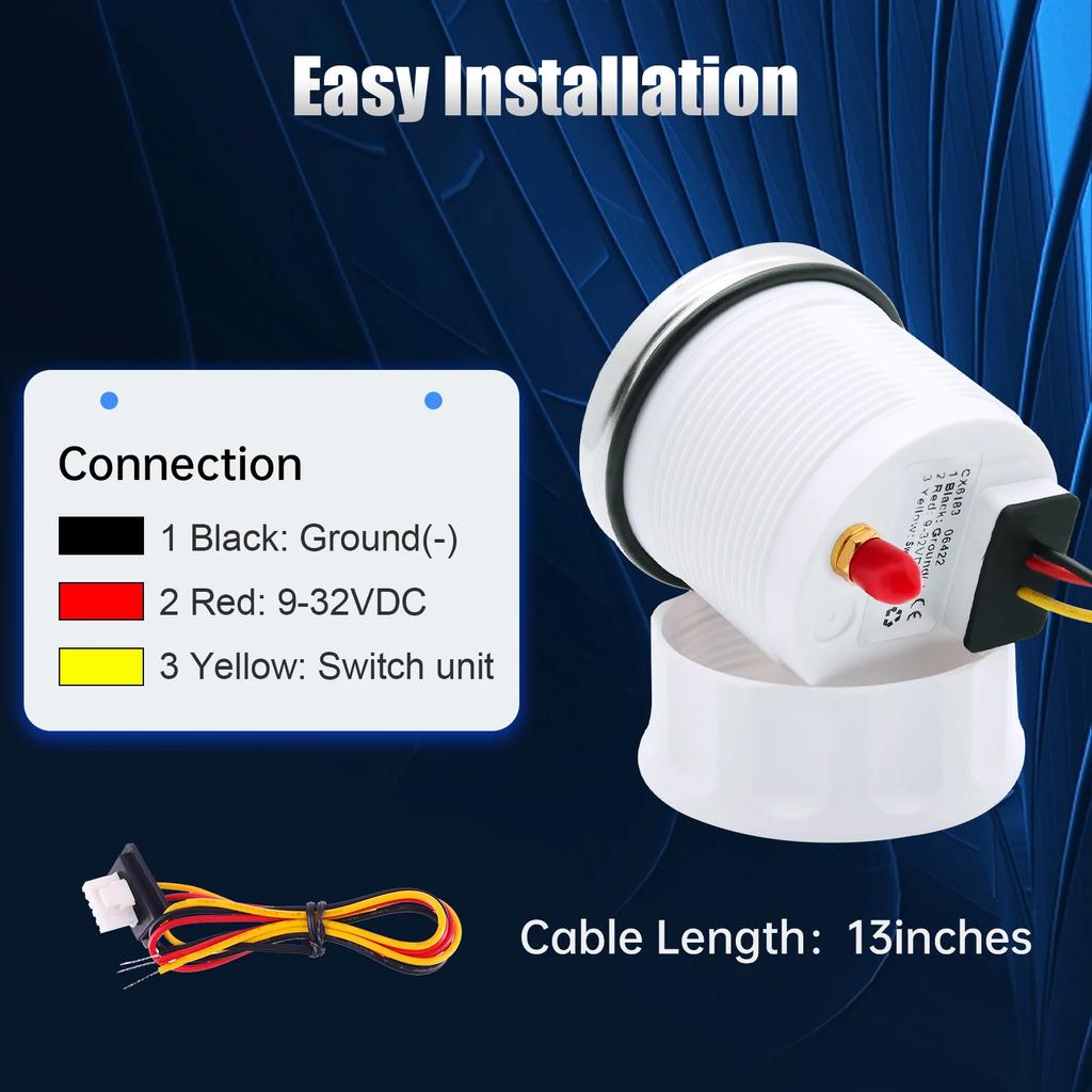 52mm Digital GPS Speedometer TFT Screen KMH MPH Knots Speed Gauge with GPS Antenna For Boat Car Motor Odometer Trip Gauge