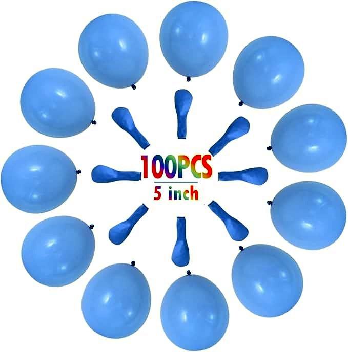 5 Inch Multicolored Pastel Mini Balloons Assorted Mixed Color Macaron Latex Balloons for Birthday Engagement Decoration