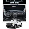 Front Windshield Sunshade Fit For Jeep Renegade 2015-2025 UV Ray Reflector Foldable Car Shade Automotive Windshield Sunshades Jeep Renegade