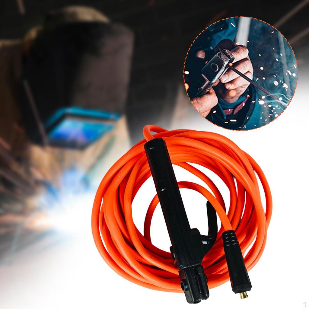 ARC Welding Machine Electrode Holder, Clamp with Cable Assembled for