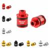 2Pcs Quick Release Bike Hub Thru Axle Adapter 12/15mm Hub Conversion Kits Adapter  Repair Tool