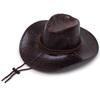 Herre Western Cowboyhatt Solhatt