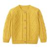 Children's Fashion Casual Cardigan Knitted Long Sleeve  Top