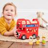Early Learning Centre London Bus Toy Authentic Double-Decker Ride-On 200352,