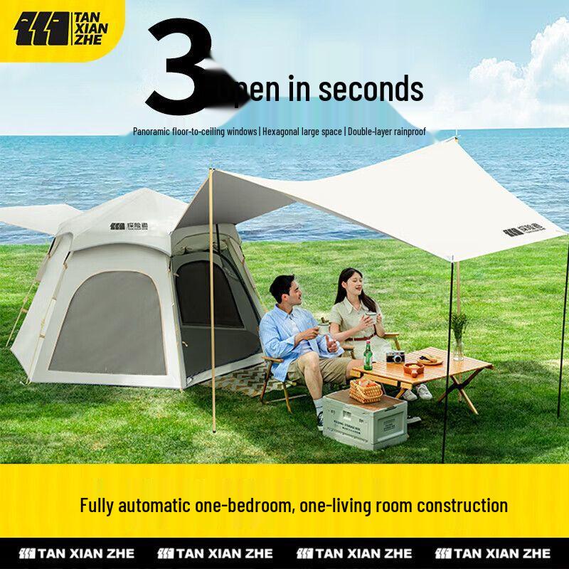 Explorer Hexagonal Automatic Camping Tent