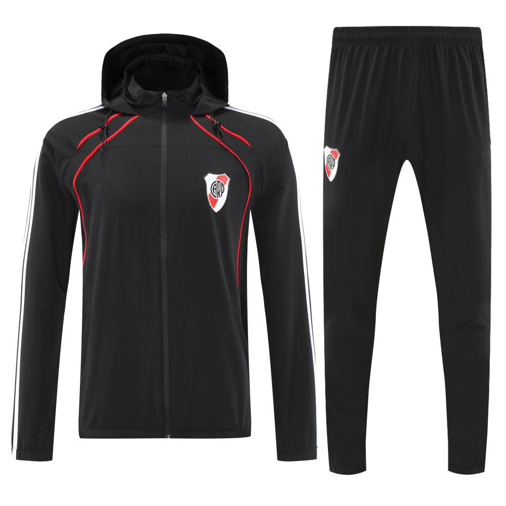 2526 Club Footwear Windbreaker Set, Manchester City, Paris, Barcelona, Arsenal, Marseille Boca, Argentinien