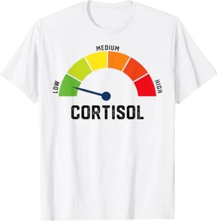 

Low Cortisol Levels v Meme T-Shirt 4XL