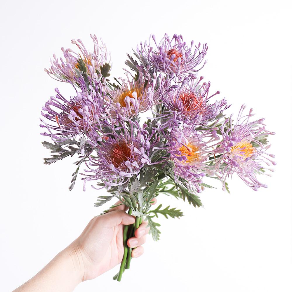 40cm Artificial Flower Daisy Simulated Bridal Bouquets Living Room Plant Home Decoration Ornament Desktop Prop DIY Wedding Decor