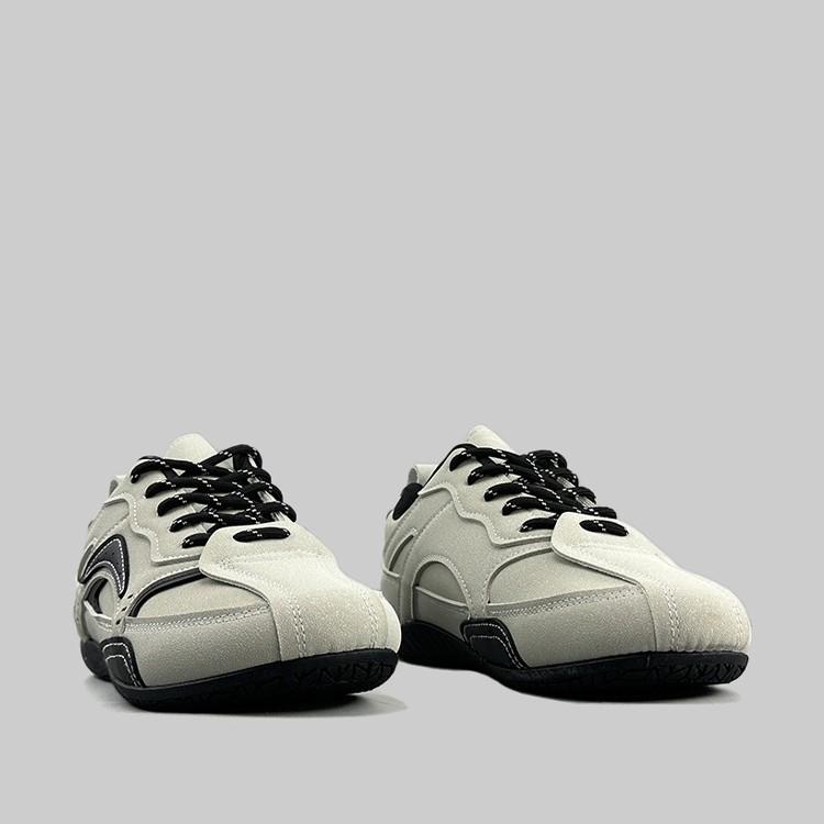 Retro European & American Fashion Men's Non-Slip Low-Top Casual Shoes - 'Forrest Gump' Wear-Resistant Sports Flats