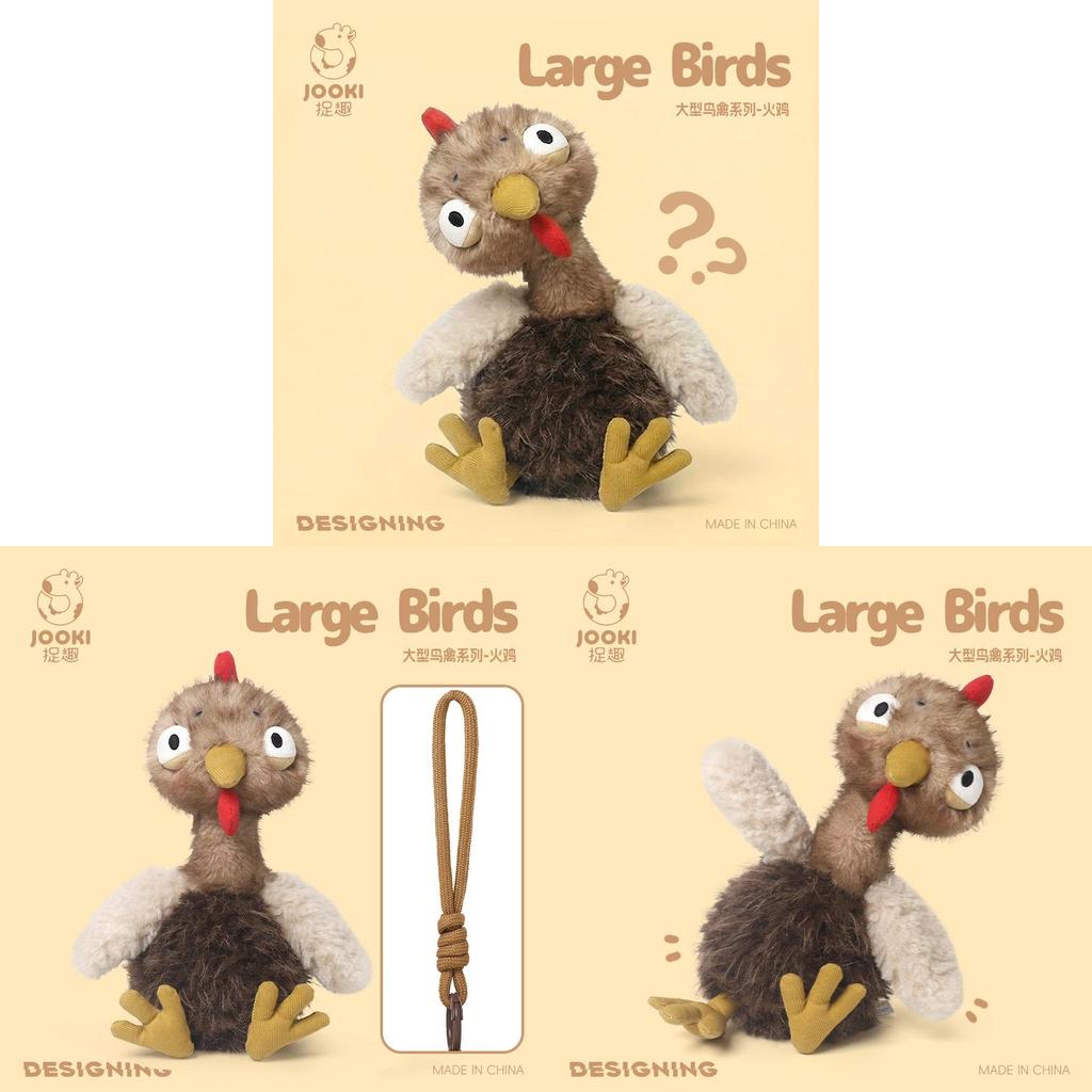 Truthahn Plüschtier Weiches Tierkissen Geschenk für Kinder und Mädchen