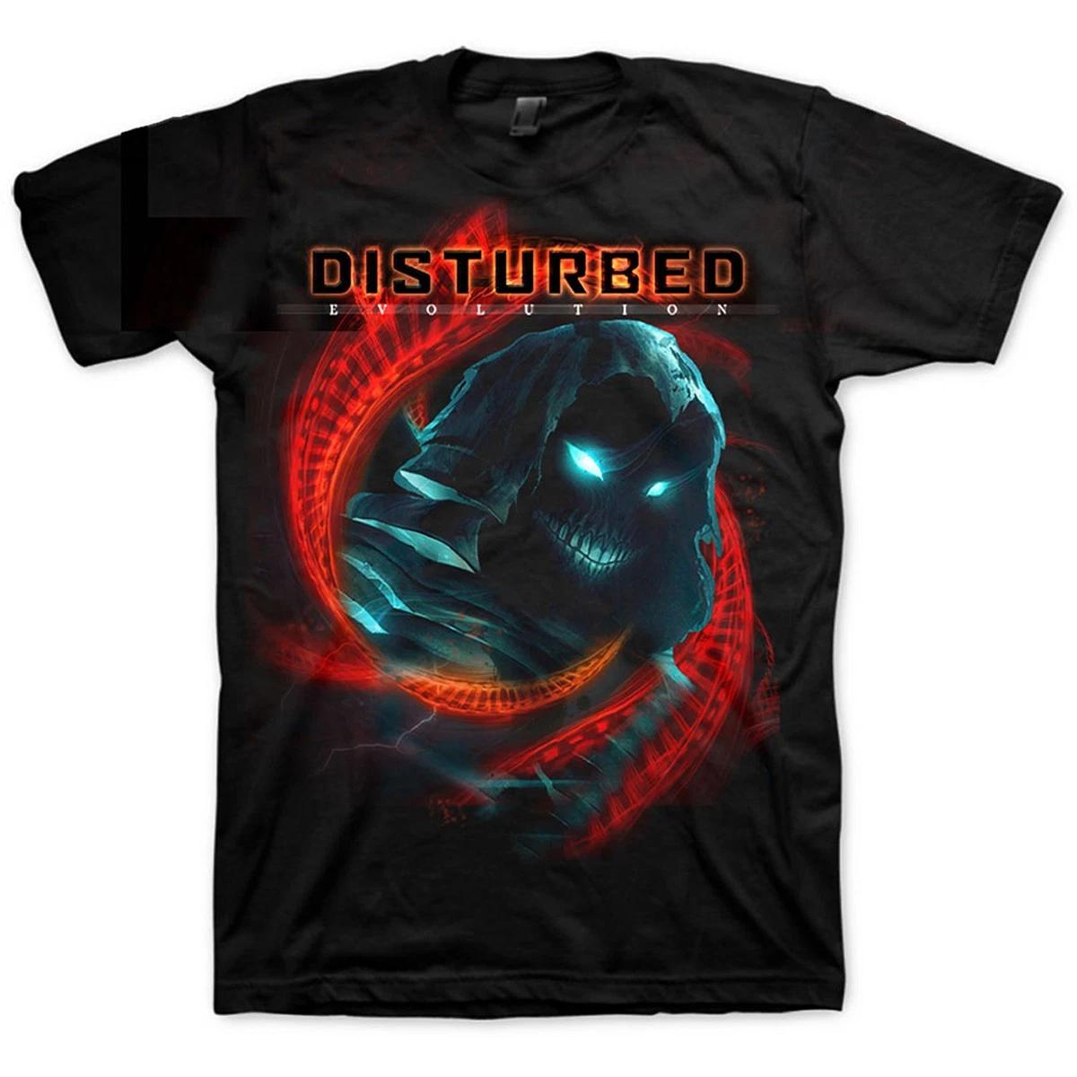 Мужская футболка унисекс с официальной футболкой Disturbed DNA Swirl 3XL