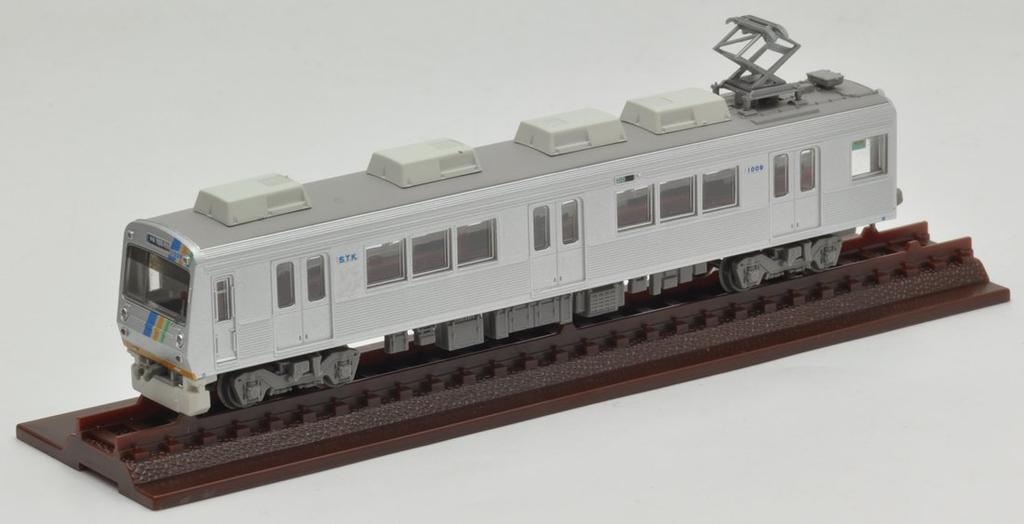 Tomytec Diorama Collection Railway Collection Shizuoka Railway 1000 Series Distributed Air Conditioned Car New Paint 2 Car Set B Diorama Supplies