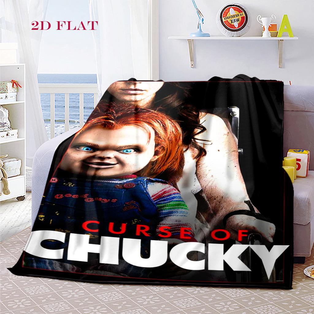 Chucky's Deadly Return blanket Soft and comfortable Home Decor Outdoor plush blanket bedroom Christmas gifts