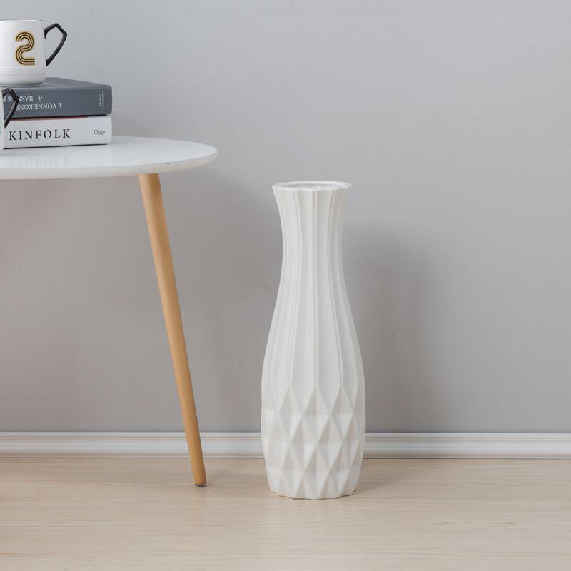 Керамическая очень большая напольная ваза  Счастливый бамбук  для гостиной или прихожей