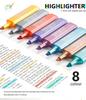 Glitter Fluorescent Highlight Marker Pen for Students and Kids' Drawing & Doodling