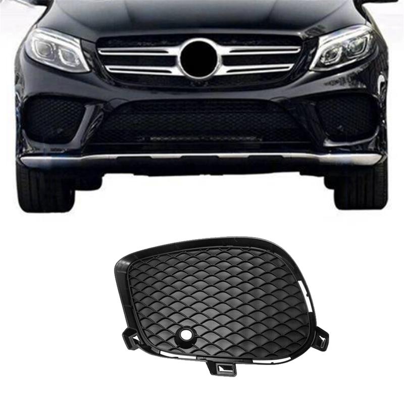 Car Left Front Bumper Fog Light Grille Cover for Mercedes-Benz GLE GLS CLASS W166 2016-2018 2928855322