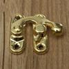 10PCS Antique Bronze Iron Padlock Hasp Hook Lock for Mini Jewelry Wooden Box with Screws Furniture Hardware