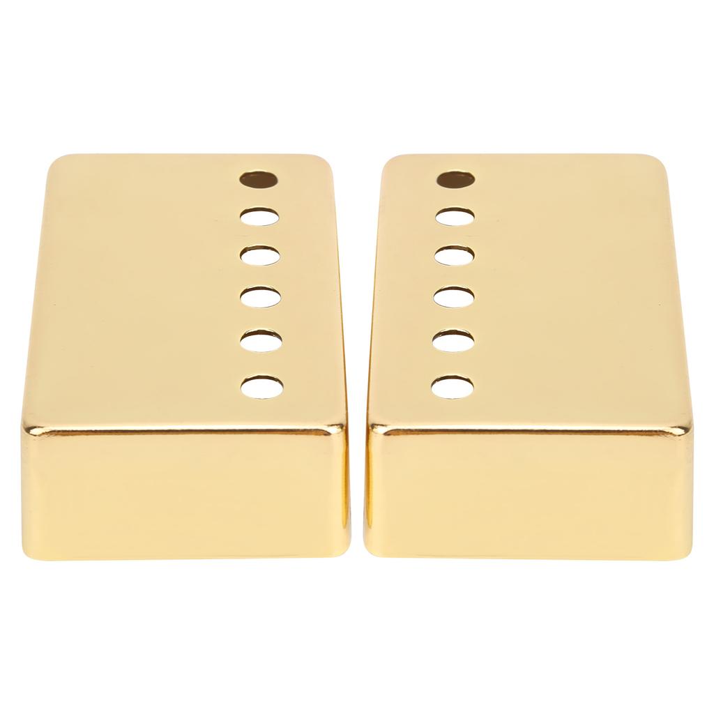2Pcs Electric Guitar Pickup Shell Nickel Cover 50mm and 52mm Musical Instrument AccessoriesGold