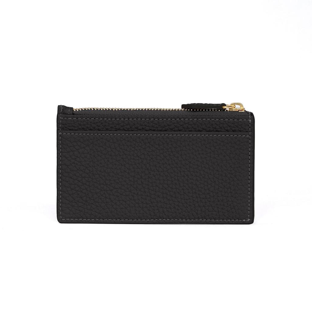 Mini Zip Wallet Bottarato Leather x Wallet Finest Leather Minimalist Thin Genuine Leather Present Day Gift [BONAVENTURA] [Bonaventura] (Shrink