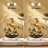 Figurina di Cavallo dello Zodiaco in Cristallo: Amuleto di Successo e Ricchezza per Casa, Ufficio o Regalo
