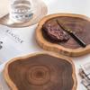 Acacia Wood Irregular Tree Stump Cutting Board