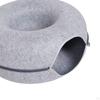 Cave for Cat Zipper Save Space Scratch Resistant Washable Kitten House Nest Removable 60x60x28cm