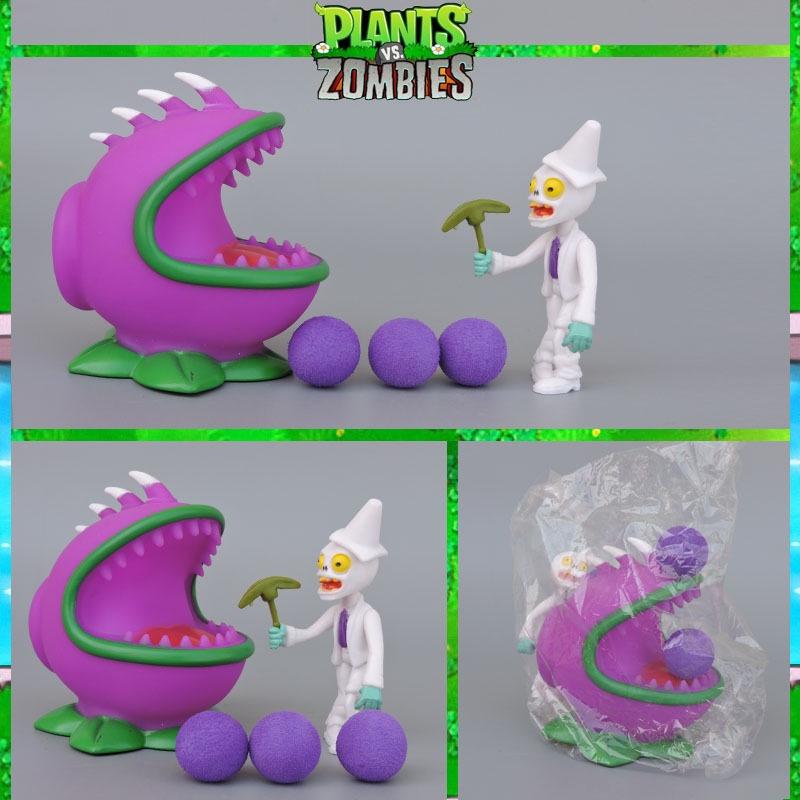 48 styles New Popular Game PVZ Plants vs Zombies Peashooter PVC Action Figure Model Toys Birthday Gift For
