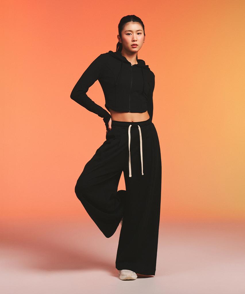 Musinsa Standard Sports Cotton Mesh Maxi-Wide Pants For Women (3 Colors)