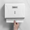 Classic White No-Drill Wall-Mounted Tissue Dispenser