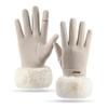 Waterproof Cold-proof Gloves Windproof Touch Screen Gloves Cute Winter Warm Gloves  Cold Weather