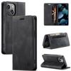 Für iPhone 13 mini Vintage Leder Flip Wallet Hülle mit RFID-blockierendem Kartenschlitz, Mattes Retro Folio Cover für Damen Herren (4 Farben)