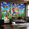 Super Bros Wall Tapestry Aesthetic Wall Hanging Printed Fabric Blanket Decorative Tapestries for Bedroom Living Room Home Decor