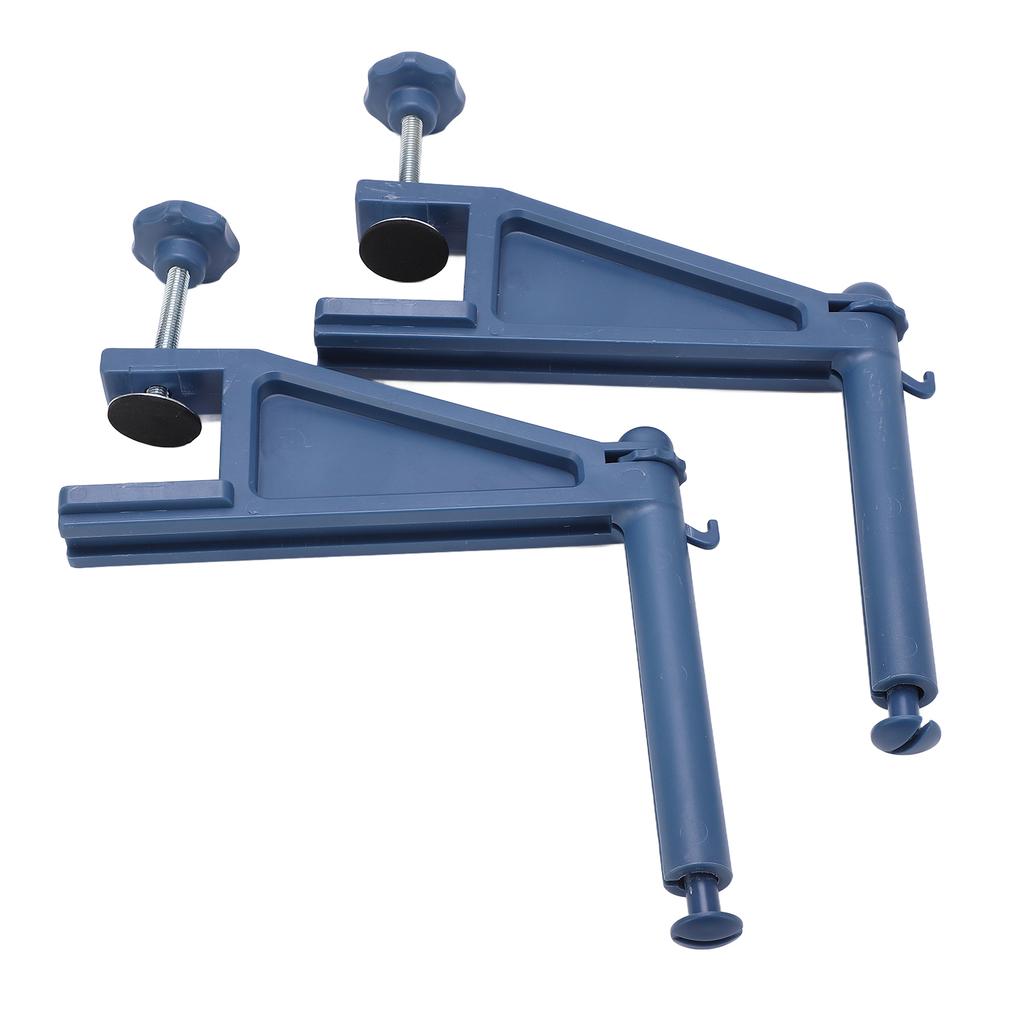 Professional Portable Table Tennis Net with Adjustable Clamp Post Set Screw FixationBlue