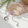 Daisy Popcorn Beaded Bracelet: Elegant Women's Hand Jewelry