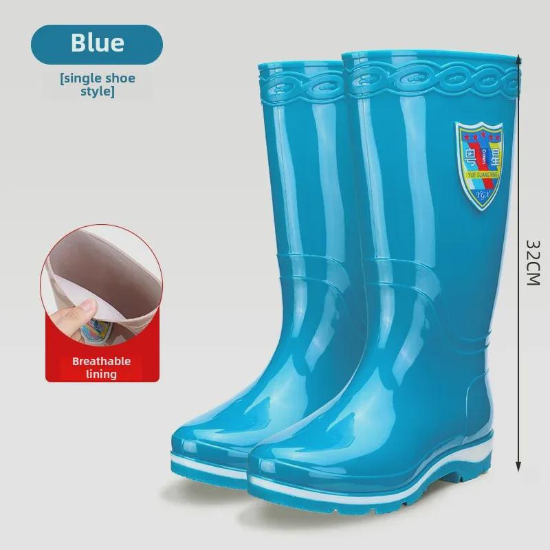 Damen Verdickte Rutschfeste Wasserdichte Regenstiefel zum Wattwandern