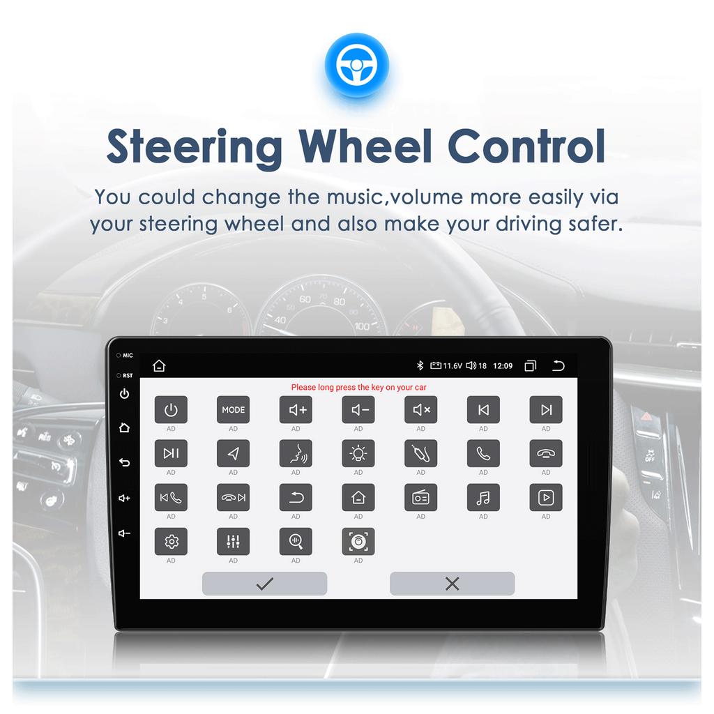 OSSURET Car Intelligent Systems Carplay Android AutoRadio for Chevralet Malibu Stufenheck 2012 - 2015 V300 Multimedia Video Player Bluetooth DVR Cam