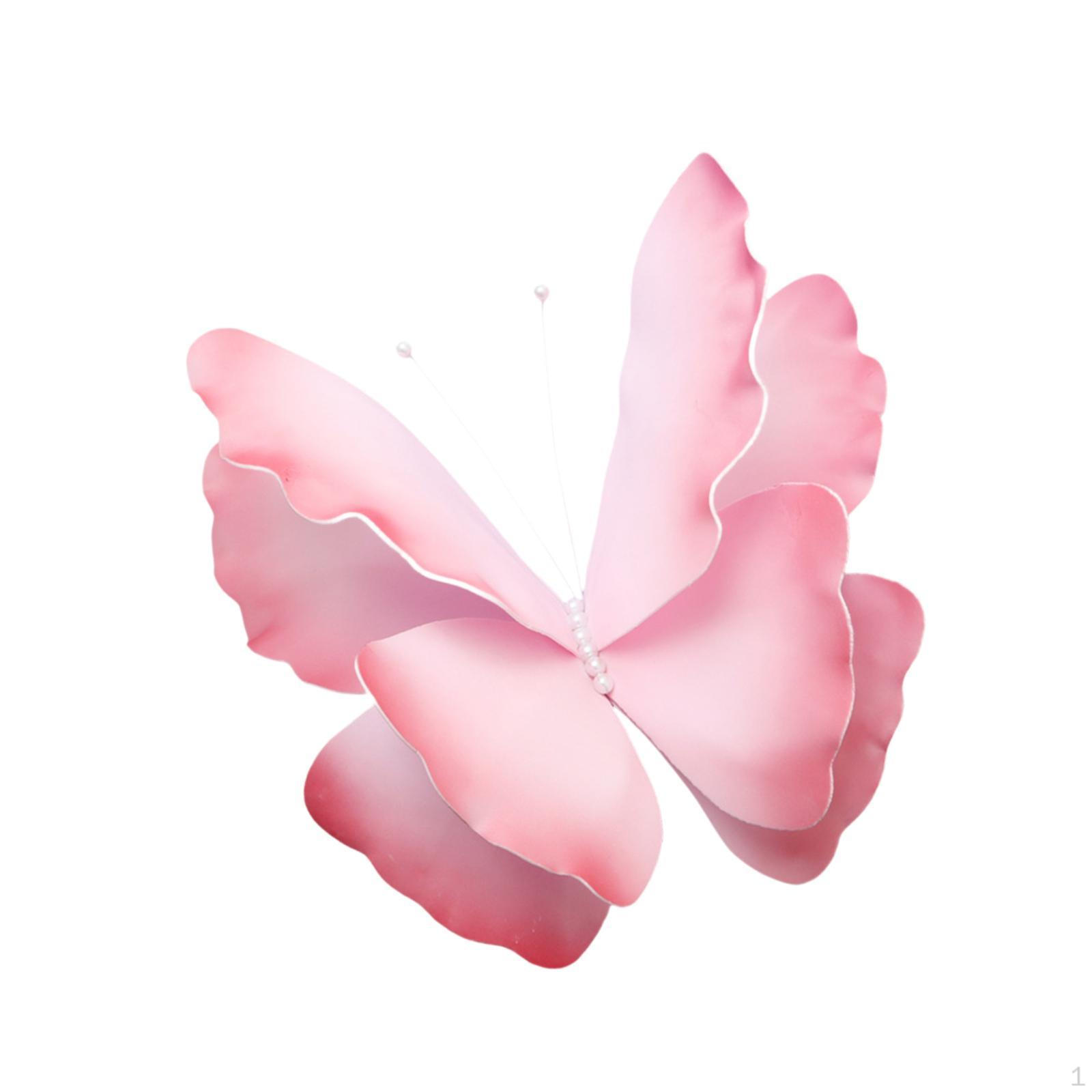 

Свадебное украшение в виде бабочки, большой 24-дюймовый акцентный элемент розовый