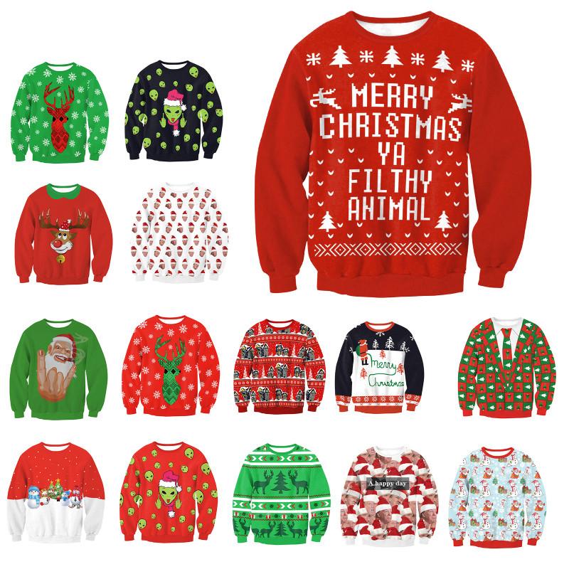 Classic Mens Christmas 3d Printed Hoodie With Polyester Fabric For Holiday Celebrations