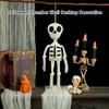 Ghostly Fabric Skull Props For Halloween Party Decorations Haunted House Theme Scary Skeleton Accessory Gift