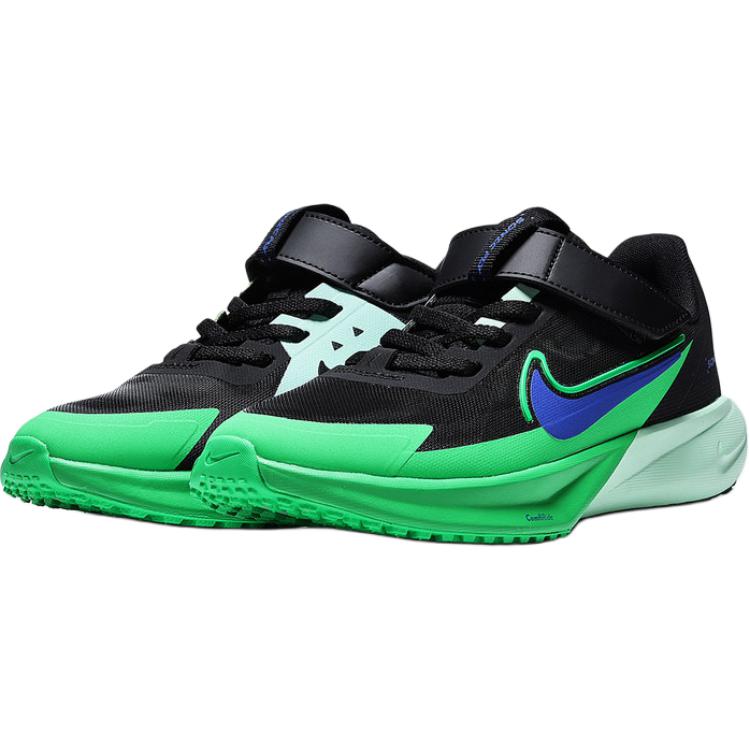 Nike SONIC FLY Low top Kids' Running Shoes Black Green Children Aged 3 7 Years Old FZ0016-009