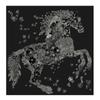 Silk Scarf Women Flower Horse Print Square Scarves Head Echarpes Silk Foulards Femme Wraps Beach Shawls Bandana Lady Hijabs 90CM