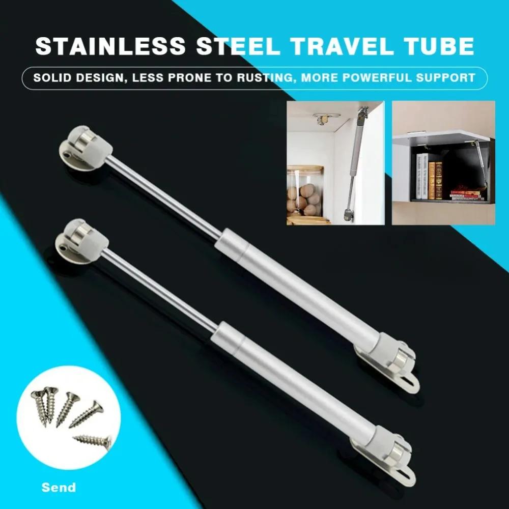 2/4 Stück Stütze Gasfeder Hydraulik Möbel Schranktür Hochklappen Hydraulisches Pring Scharnier Schrank Scharnier Möbelbeschläge