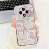 Handyhülle Für OPPO Reno 12 F 5G Hülle Silikon Weiche Abdeckung Floral Bemalt Für OPPO Reno 12 13 F 12F 13F Reno12F Reno13F Hüllen