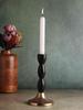 Spiral Candle Holder | 9 X 9 X 18 Cm