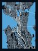 Metro Streets of Seattle Oversized T-Shirt
